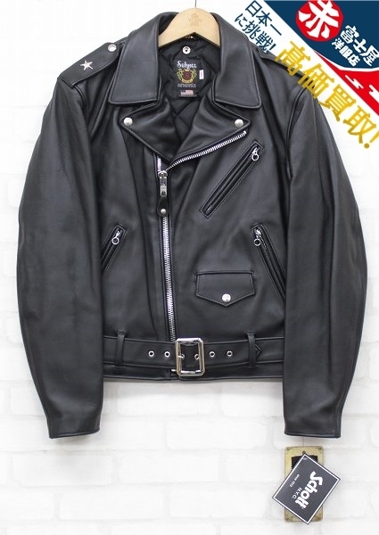 1J9951/新品 ショット 613US レザーライダース Schott 42
