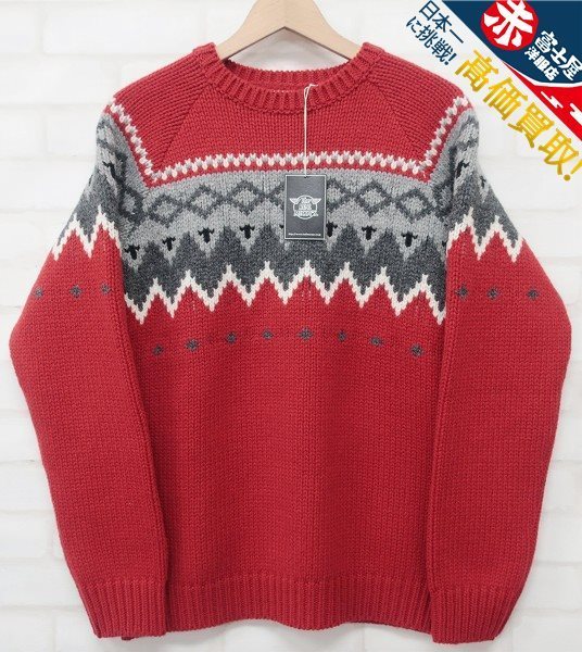 3T4580/新品 ジョーマッコイ ノルディックセーター JOEMcCOY ニット MC17110