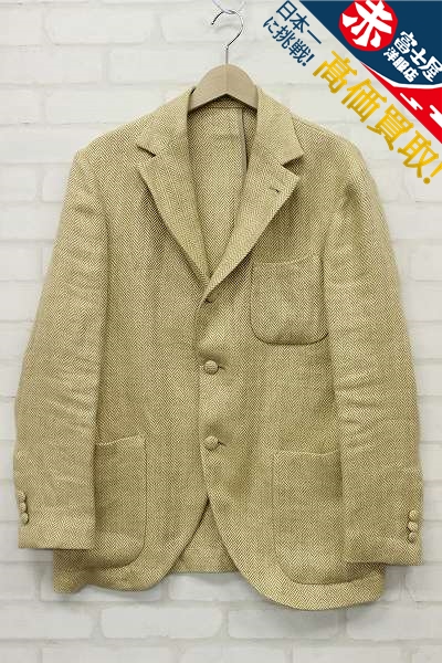 1J4893/エヴィス ドネガルツイード シカゴジャケット evisu