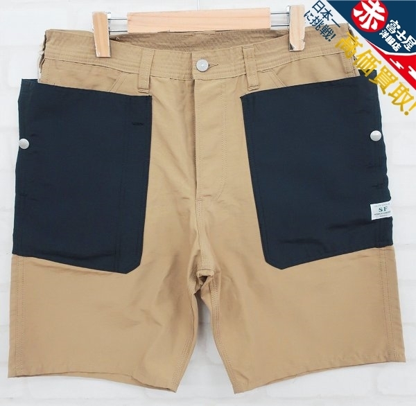 1P9752/新品 ササフラス フォールリーフパンツ 1/2 SASSAFRAS Fall Leaf Pants 1/2 SF-181343 ショーツ ショートパンツ