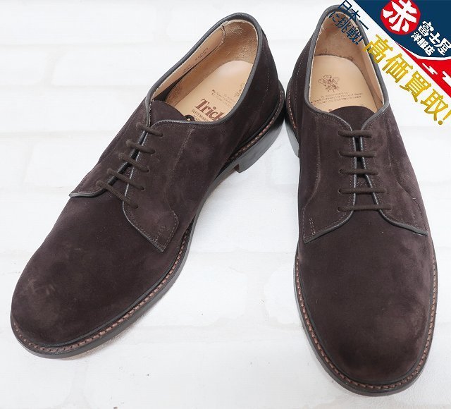 2S1565/トリッカーズ ロバート スエードダービーシューズ Tricker's ROBERT