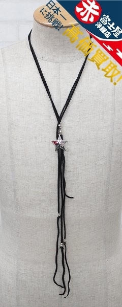 1A6148/END LOOP TIE THE STAR エンド ループタイザスター ネックレス チョーカー