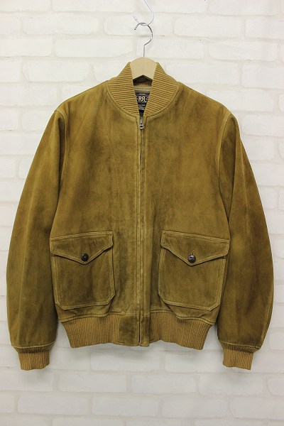 1J1250/RRL ディアスキンコサックジャケット
