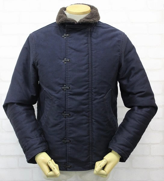 フリーホイーラーズ デッキジャケット フロントフック&ジッパー FREEWHEELERS