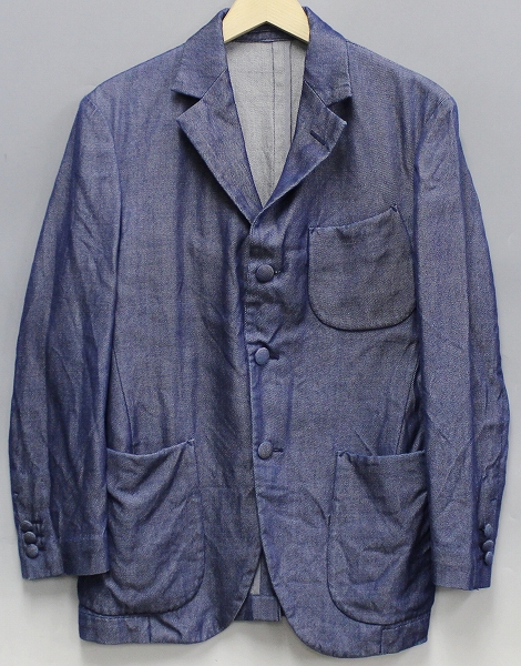 エヴィス デニムウール シカゴジャケット evisu