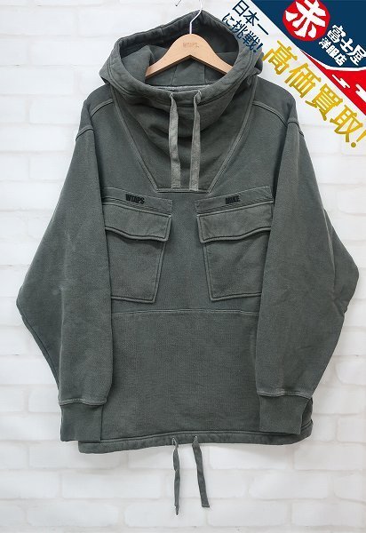 4T2916/Wtaps 19ss PARA/SWEATSHIRT. COPO ダブルタップス スウェットパーカー