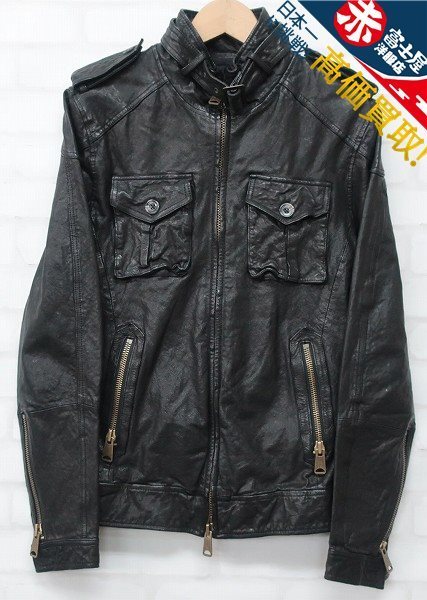 2J0844/バッファローボブス 匠レザー クラシック レザーライダースジャケット BUFFALO BOBS