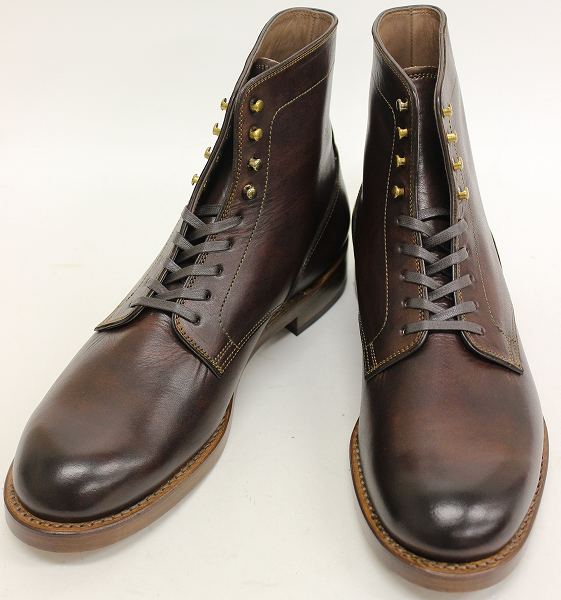 1S0262/新品 MOTO 2210 プレーントゥレースアップブーツ モト