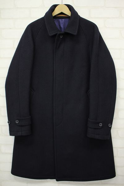 SCYE BASIC カシミヤ混バルマカーンコート サイ