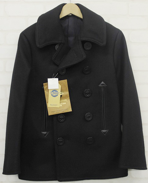 1J2614/未使用品 バズリクソンズ 36oz Pコート ギブソンモデル