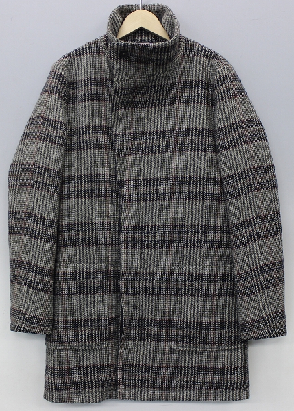 試着 JUN HASHIMOTO ARMS別注 チェビオットウールコート