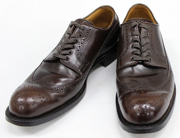 ローリングダブトリオ BOWERY ウイングチップシューズ