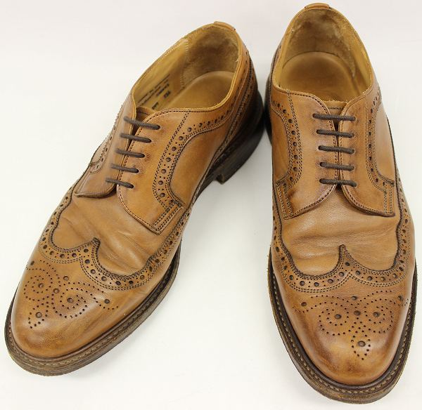 RRL WILBERFORCE ウイングチップシューズ