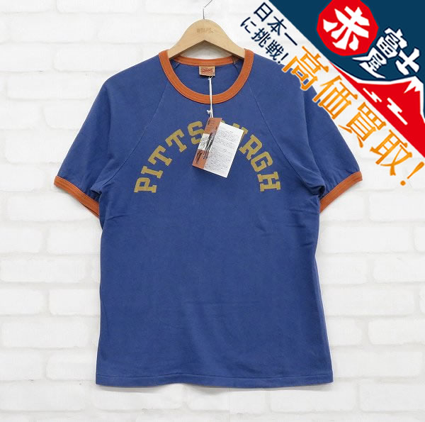 5T8957o【クリックポスト対応】デラックスウエア UST-02 PITTSBURGH 半袖ラグランTシャツ DELUXEWARE
