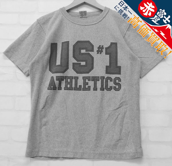 KI4T9486【クリックポスト対応】チャンピオン BUDDY別注 US #1 ATHLETICS 半袖リバースウィーブTシャツ champion バディ