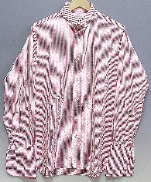 インディビジュアライズド ストライプBDシャツ