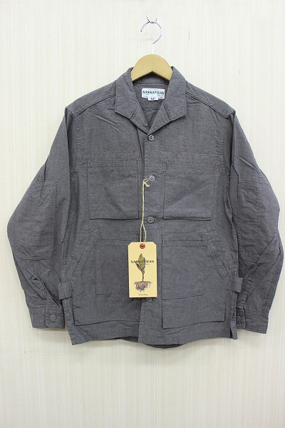 新品 ササフラス VERTICAL TREE CHOPPER HALF シャツ