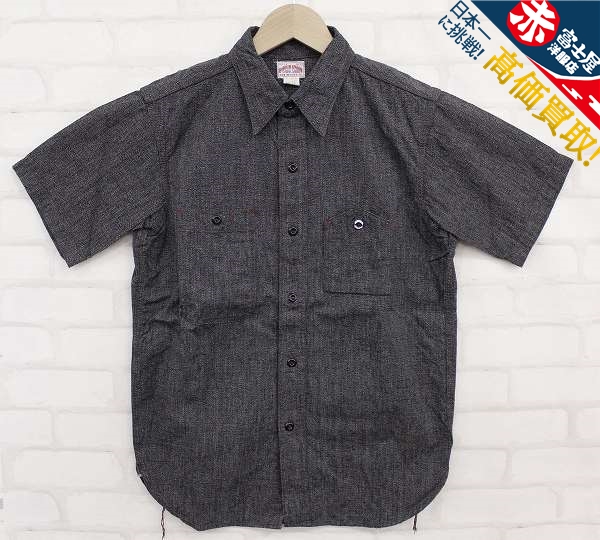 2T4149o/ジョーマッコイ 8HOUR UNION 半袖シャンブレーシャツ JOE McCOY