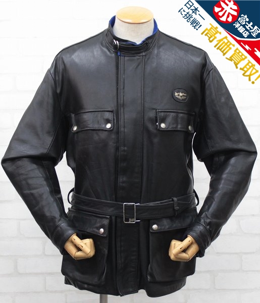 1J9134o/ルイスレザー 70s MK1 ロードマスター LewisLeathers ライダースコート ビンテージ