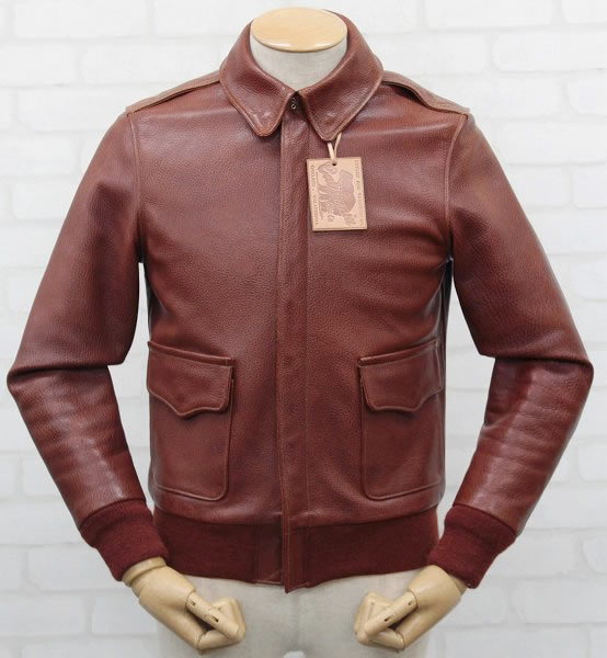 1J8657o/レインボーカントリー マッシュマンズ別注 A-2 ラフウェア ゴートスキン RAINBOWCOUNTRY MUSHMANS 34