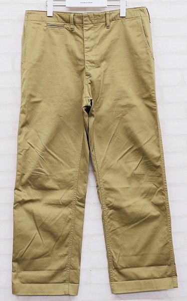 SU2P7309/ビッグデイ 40sスタイル ミリタリーチノ 日本製 BIG DAY パンツ