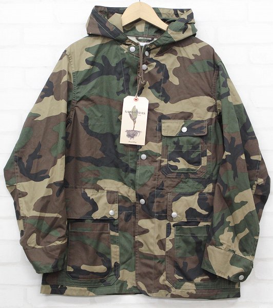 TS3T9335/新品 ササフラス シーズキャリーバドジャケット ウィーズポプリン ウッドランドカモSeeds Carry Bud Jacket Weeds Poplin SF-181296