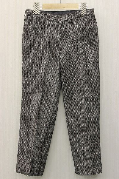 kolor ヘリンボーンツイードパンツ