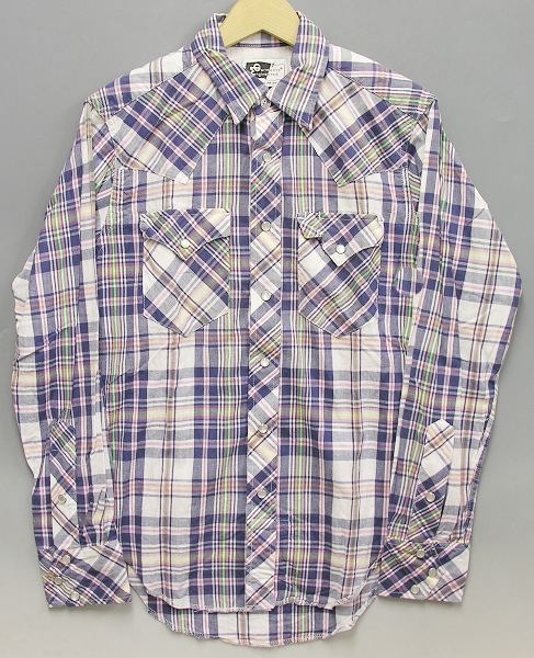 エンジニアードガーメンツ チェックウエスタンシャツ