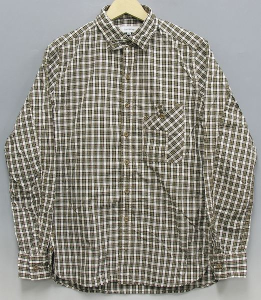 nonnative HIKER SHIRT COTTON POPLIN MINI TARTAN CHECK