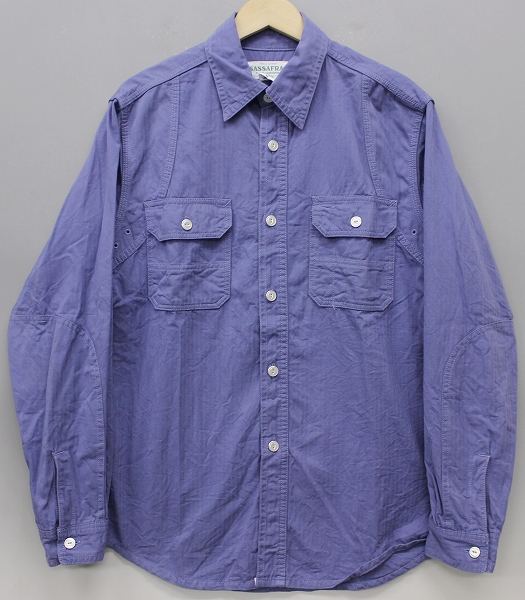 ササフラス ワイルドマッシュルームシャツ SASSAFRAS