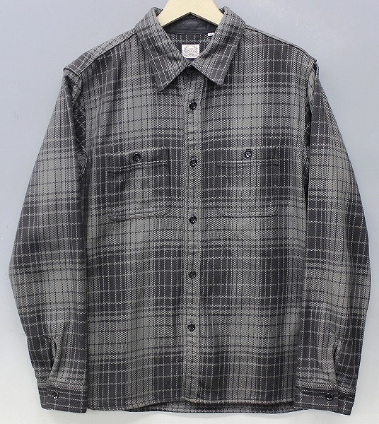 フラットヘッド GLORYPARK ヘビーネルシャツ FLATHEAD