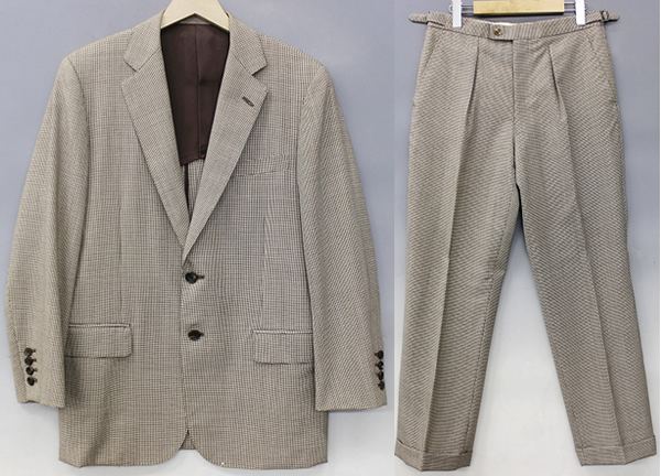 WHISTLE COCKNEY Leabro 千鳥チェック 2Bスーツ